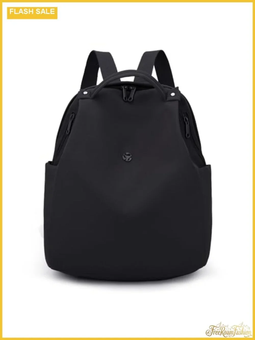 Nylon Women Backpack Small Lightweight Travel Daypack with 8 Pockets